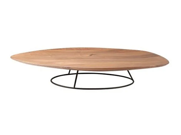 Table basse en noyer LIGNE ROSET Pebble 19960050/51/52/53 usine LIGNE ROSET de l'Italie. Foto №1