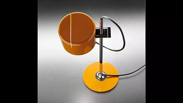 Lampe de table en métal ajustable LED Mini Coupe Oluce usine Oluce de l'Italie. Foto №7