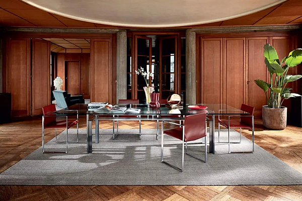 Table rectangulaire en bois Doge CASSINA usine CASSINA de l'Italie. Foto №7