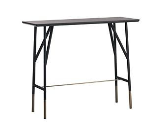 Table console rectangulaire en bois de hêtre Potocco Y 889 CSF 889/CSF