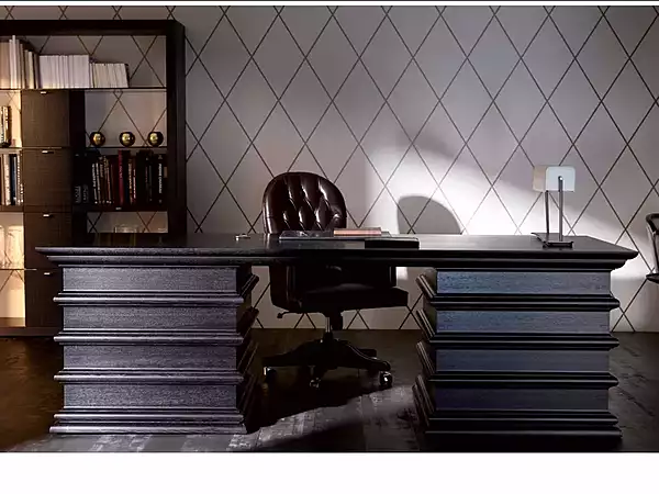 Bureau d'écriture rectangulaire en bois Manon OPERA CONTEMPORARY (ANGELO CAPPELLINI) usine OPERA CONTEMPORARY de l'Italie. Foto №2