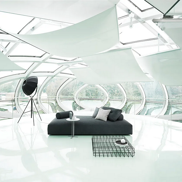 Canapé d'angle en tissu My Taos Saba usine SABA de l'Italie. Foto №11