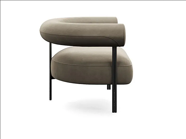 Fauteuil en tissu rembourré Toro Liu Jo Living Collection usine Liu Jo Living Collection de l'Italie. Foto №3