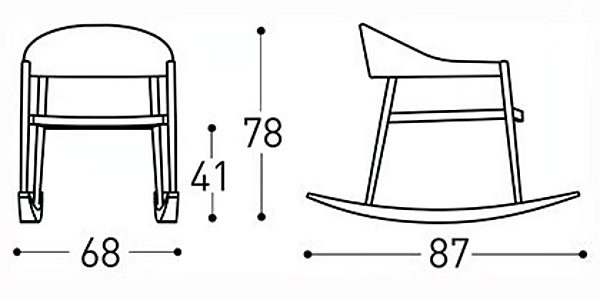 Fauteuil de jardin en tissu avec accoudoirs VARASCHIN Clever Lounge 229D5, 229D3 usine VARASCHIN de l'Italie. Foto №14