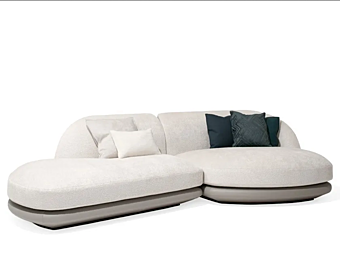 Canapé d'angle en tissu Vesper GIORGETTI Canapé d'angle en tissu Vesper GIORGETTI usine GIORGETTI de l'Italie