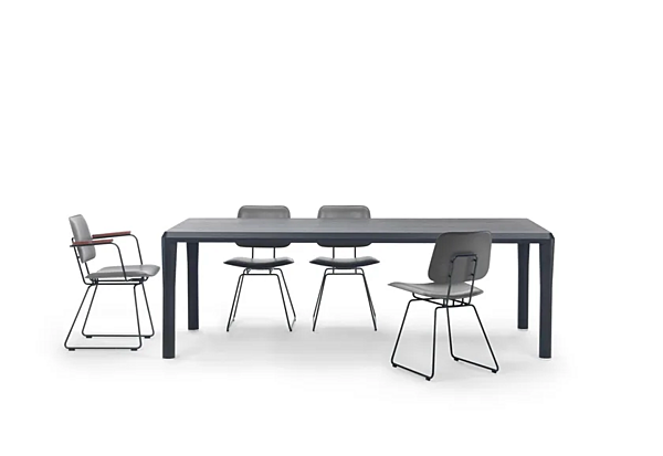 Table rectangulaire en bois Kobo FLEXFORM usine FLEXFORM de l'Italie. Foto №3