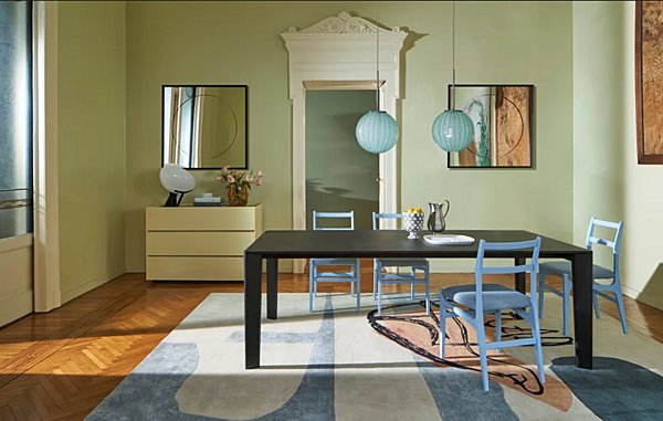 Chaise en frêne avec coussin intégré CASSINA Principi usine CASSINA de l'Italie. Foto №2