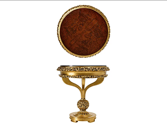 Table d'appoint ronde en marbre A.R. Arredamenti Grand Royal 416