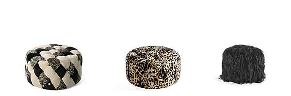 Pouf ROBERTO CAVALLI LIMBO usine ROBERTO CAVALLI de l'Italie. Foto №2