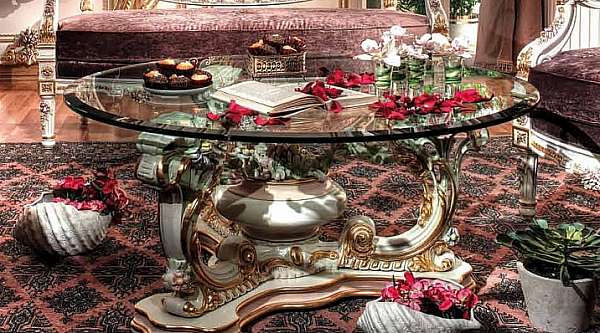 Table basse ASNAGHI INTERIORS GD4404 Gold collection
