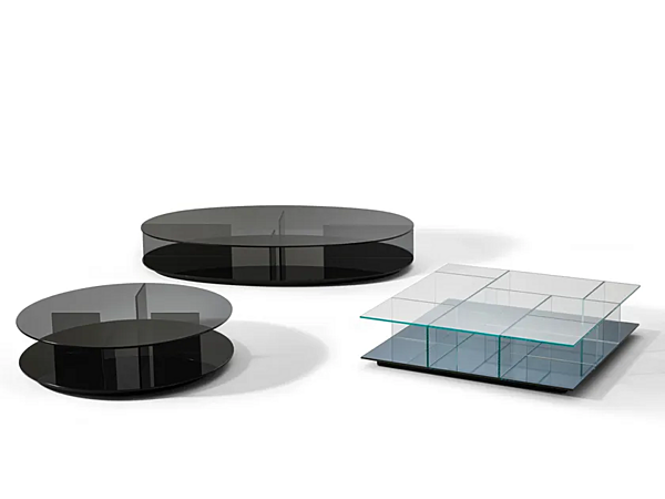 Table basse ronde en verre CASSINA collection Mex usine CASSINA de l'Italie. Foto №2