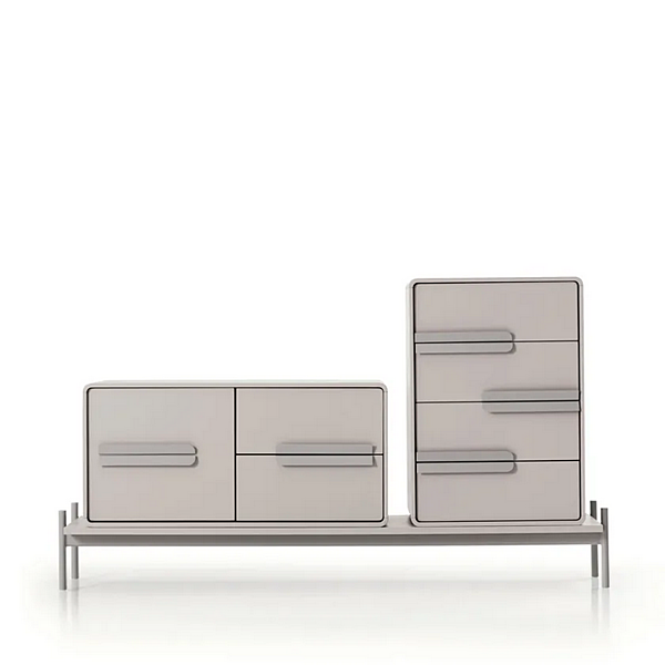 Commode en MDF de la collection Perseo par Cortezari 464-465-463-387/1-386/4-386/1-386/2 usine CORTE ZARI de l'Italie. Foto №12
