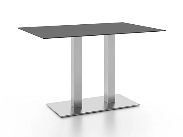 Base de table en acier brossé Atmosphera Trend D TR.BT.D304 usine ATMOSPHERA de l'Italie. Foto №1