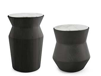 Table basse en bois massif Dama Gallotti&Radice Table basse en bois massif Dama Gallotti&Radice usine Gallotti & Radice de l'Italie