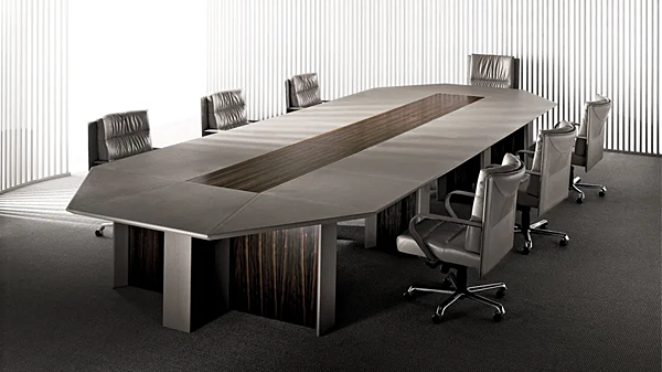 Table de réunion en bois Meteora I 4 Mariani usine i 4 Mariani de l'Italie. Foto №3