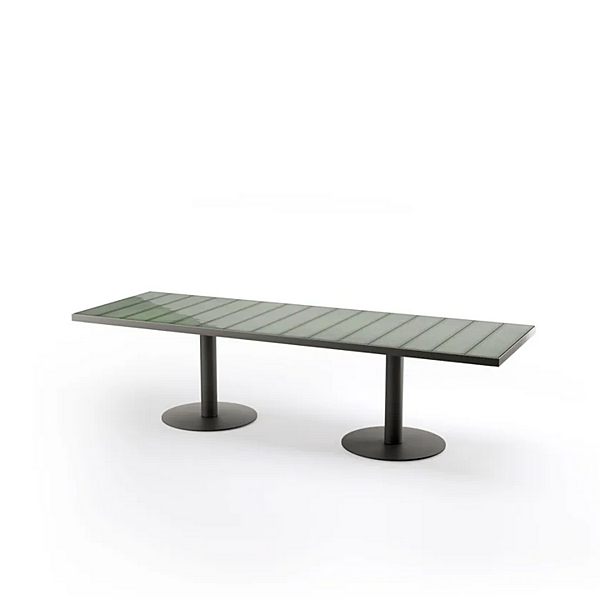 Table de jardin rectangulaire en céramique Pantagruel Atmosphera usine ATMOSPHERA de l'Italie. Foto №14