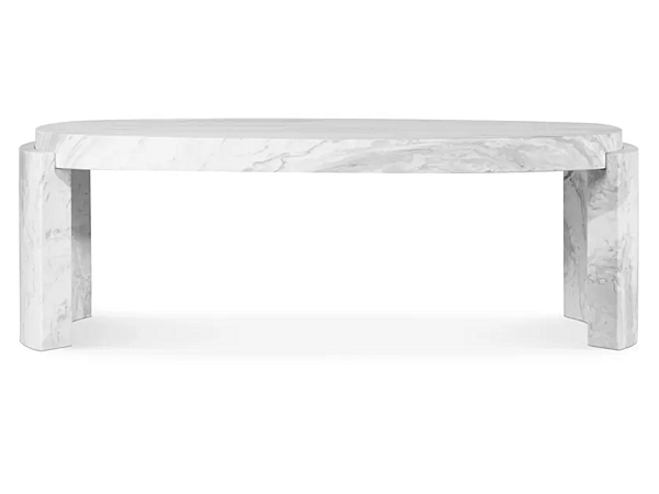 Table basse en marbre de Carrare BRABBU Tacca usine BRABBU de l'Italie. Foto №3