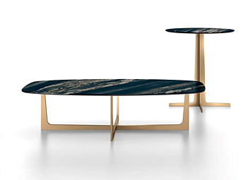 Table basse rectangulaire en bois F.lli Orsenigo Cross Table basse rectangulaire en bois F.lli Orsenigo Cross usine ORSENIGO de l'Italie