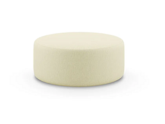 Pouf rond en tissu rembourré Adrenalina Pan O IMB1072130