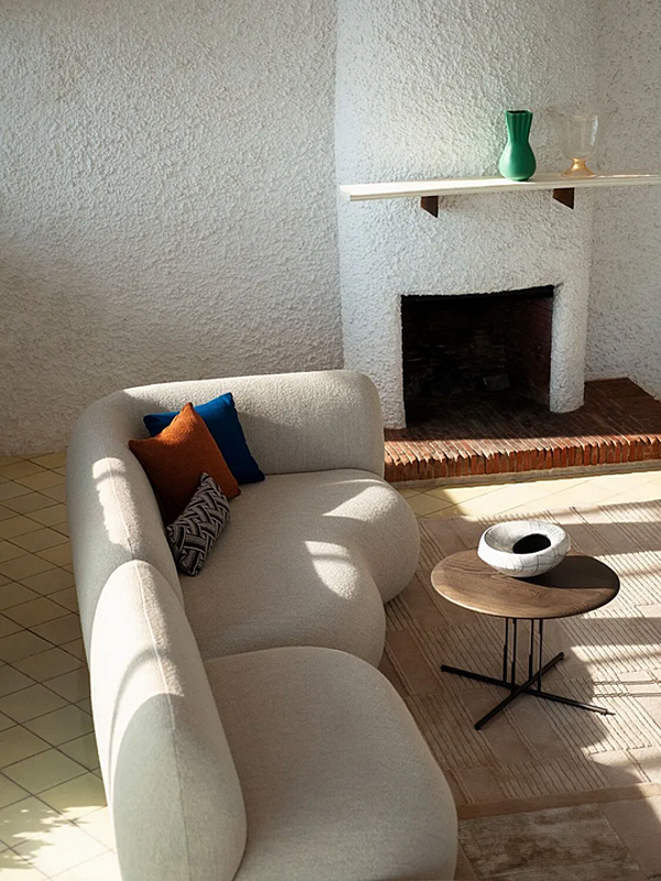 Canapé modulable en tissu Jade 953 D Potocco 953/D usine POTOCCO de l'Italie. Foto №7