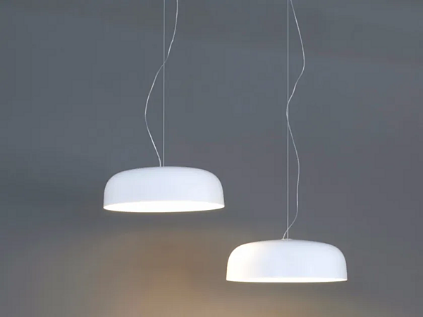 Suspension en PMMA fluorescent Oluce 421 usine Oluce de l'Italie. Foto №1