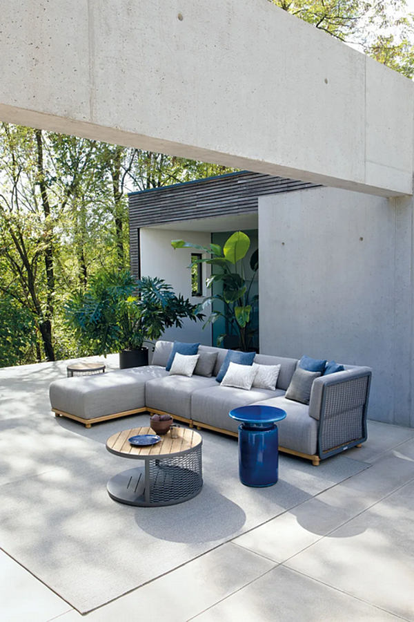 Fauteuil de jardin modulaire en tissu Atmosphera Switch SC.PC1 usine ATMOSPHERA de l'Italie. Foto №5