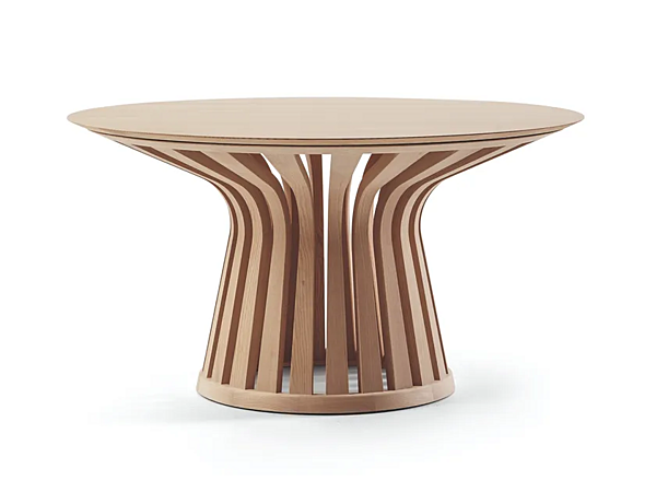 Table ronde en bois de salon Lebeau CASSINA usine CASSINA de l'Italie. Foto №6