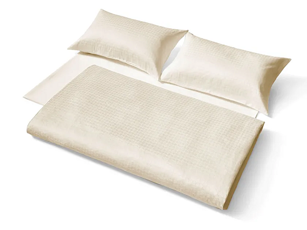 Ensemble de literie en satin jacquard uni CASSINA Frame Rood usine CASSINA de l'Italie. Foto №9