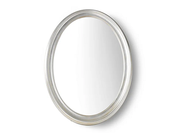 Miroir ovale en bois massif Luisa CORTEZARI 358 usine CORTE ZARI de l'Italie. Foto №1