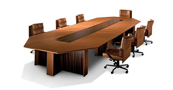 Table de réunion en bois Meteora I 4 Mariani usine i 4 Mariani de l'Italie. Foto №2