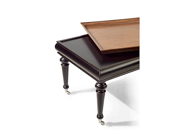 Table console rectangulaire en bois massif Thor MARIONI 02073 usine MARIONI de l'Italie. Foto №3