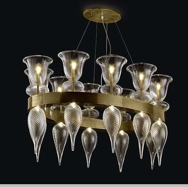 Lustre MULTIFORME B1030-12 usine MULTIFORME de l'Italie. Foto №1