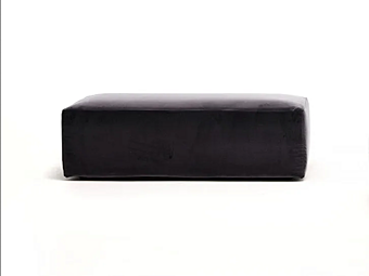 Pouf rectangulaire en tissu Dama Mussi