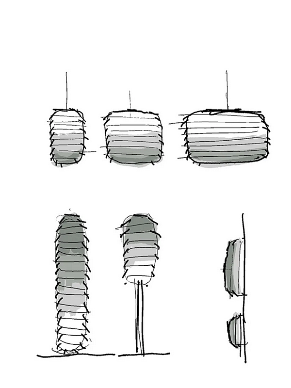 Luminaires de jardin en aluminium Slicing Artemide T250210 usine Artemide de l'Italie. Foto №7