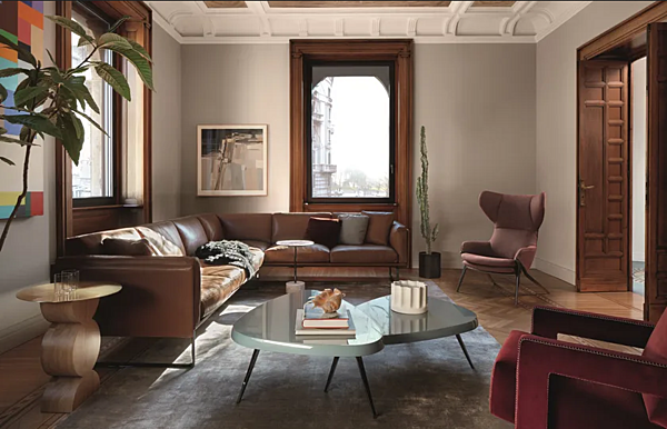 Fauteuil en tissu CASSINA 637 Utrecht usine CASSINA de l'Italie. Foto №9