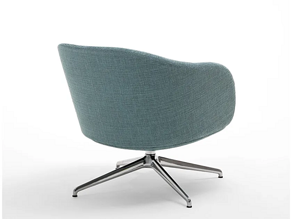 Fauteuil pivotant avec housse amovible SABA SUNSET usine SABA de l'Italie. Foto №2