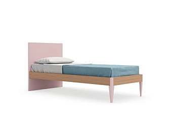 Lit simple pour enfant en bois Nidi collection Nuk