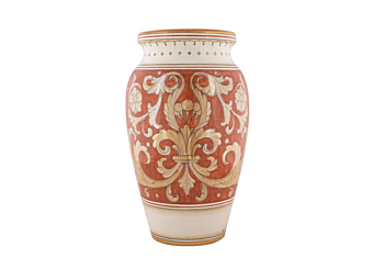 Vase en céramique Lustro Impero L_Antica Deruta LI/314/50
