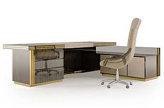 Bureau exécutif en bois Infinity Bizzotto Italia usine Bizzotto Italia de l'Italie