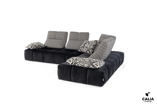 Canapé modulable en tissu avec dossier rembourré Calia Italia Sommier PREMIUM 1220 usine Calia Italia de l'Italie. Foto №9