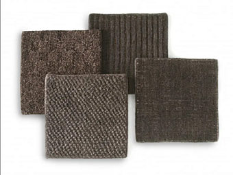 Tapis en coton collection premium charbon FLEXFORM Tapis en coton collection premium charbon FLEXFORM usine FLEXFORM de l'Italie