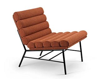 Fauteuil en tissu Saba Pan Flute