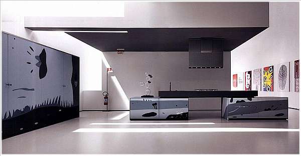 Cuisine VALCUCINE Artematica Vitrum Arte usine VALCUCINE de l'Italie. Foto №1