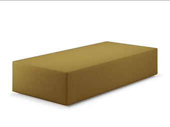 Pouf rectangulaire en tissu rembourré PAN S Adrenalina IMB1072128