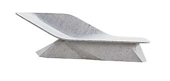 Chaise longue DRAENERT Marble Wing usine DRAENERT de l'Italie