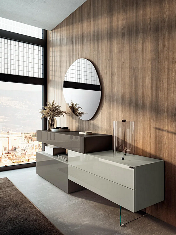 Commode en verre LAGO 36E8 1477 1477 usine LAGO de l'Italie. Foto №2