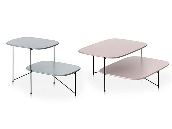 Table basse en MDF Haiku Saba usine SABA de l'Italie. Foto №1