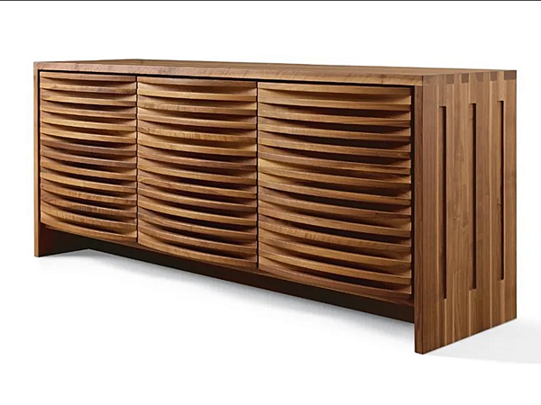 Buffet en bois avec portes DALE Onda A 120 usine DALE de l'Italie. Foto №1