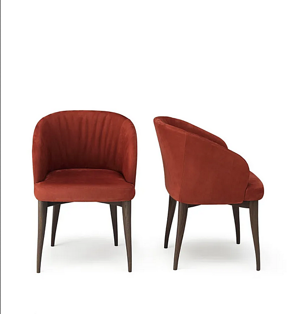 Chaise en bois massif rembourrée Leonardo L82 ARTE BROTTO L82 usine Arte Brotto de l'Italie. Foto №2
