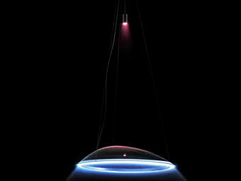 Lampe suspendue LED RGB en PMMA Ameluna Artemide 1402010app Lampe suspendue LED RGB en PMMA Ameluna Artemide 1402010app usine Artemide de l'Italie